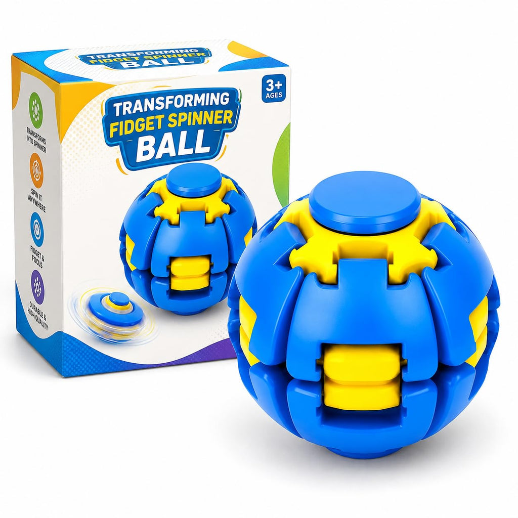 Press-to-Spin Stress Ball (Buy 1 Get 1 FREE)