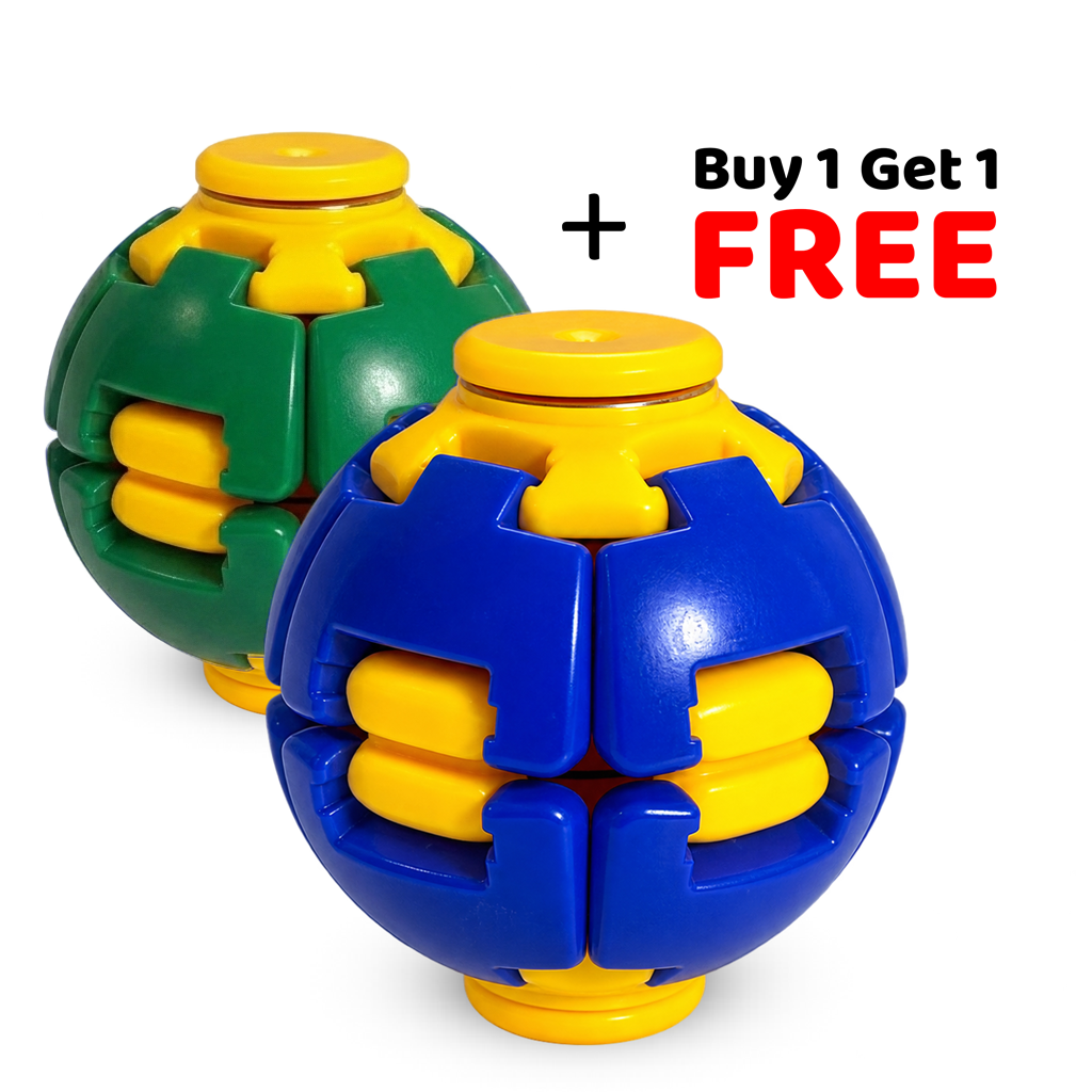 Press-to-Spin Stress Ball (Buy 1 Get 1 FREE)